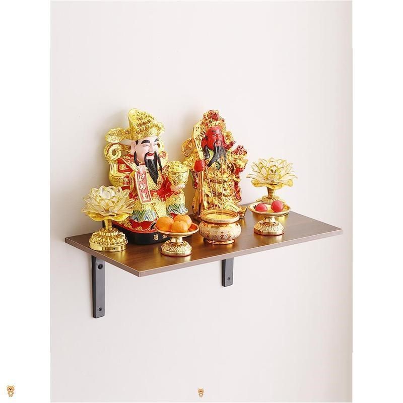 免打孔香炉供台家用神位财神神龛壁挂式小型观音佛台供奉桌神台,住宅家具,佛柜/佛龛,淘宝优惠券,粉丝福利购,淘宝优惠卷