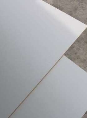 极速暖白色生态衣k柜18mm烤漆门板烤漆双饰面E0级米白光面奶白免