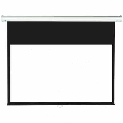 极速厂销经科JK投j影幕布S2 96寸16:10手动自锁白塑幕投影机幕布