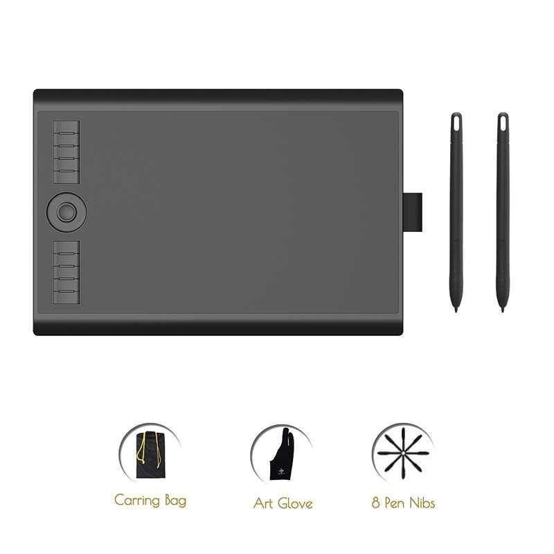 新品M10K2018 Version with Two Battery-Free Pen 819U2 Pressur - 实物图