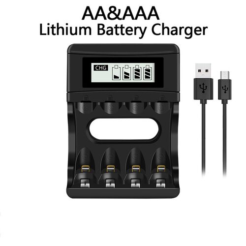 新品AAA Battgery 1.5V Li-ion AA Rechargeable Battery 3000mAh