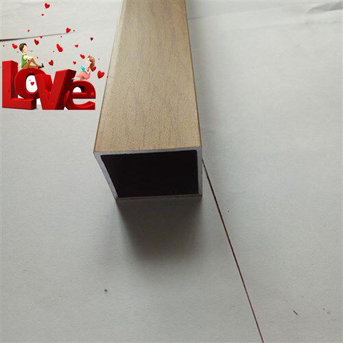 极速铝方管c型f材木纹矩形管扁管铝铝u管i20*25*30*40*50*60*80方