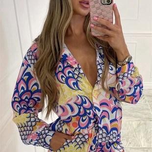 Styles Satin Sets 极速hiarigin Fashion Beach Women Scen 2pcs