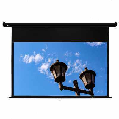 极速爆品a经科JK投影幕布S2 70寸1:1手动自锁白塑幕投影机幕布投