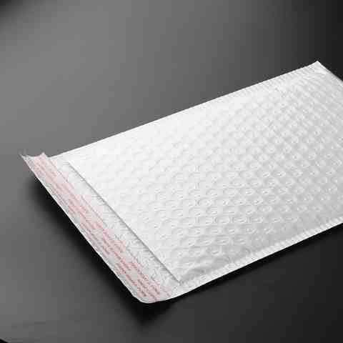 新品复合珠光膜气泡m袋白色服装手机壳包装袋防震防摔快递袋泡沫