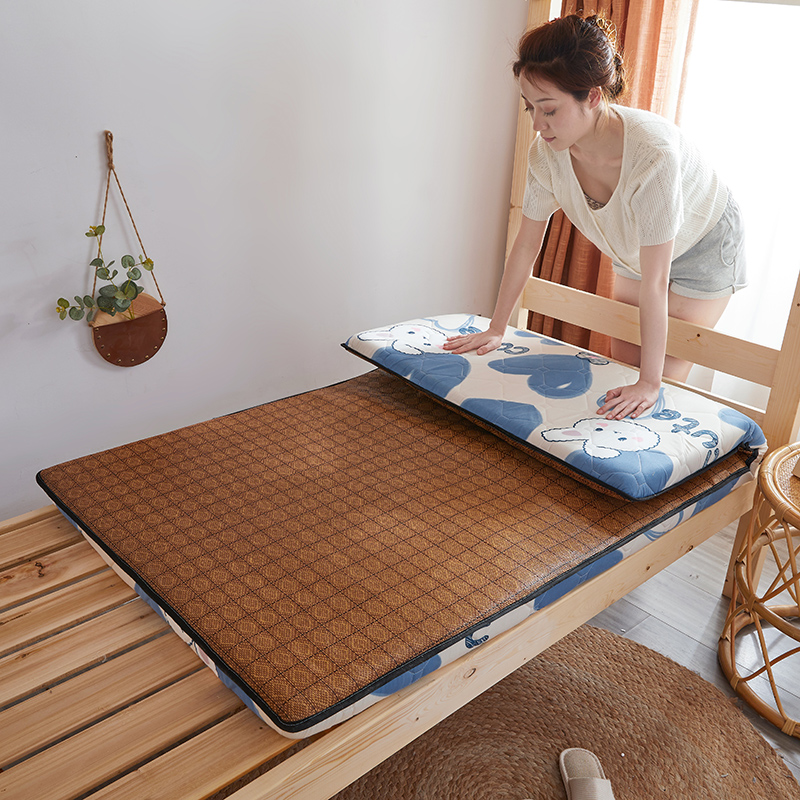 极速大学生宿舍g床垫90x190cm单人0.8寝室上下铺凉席冬夏两用垫子