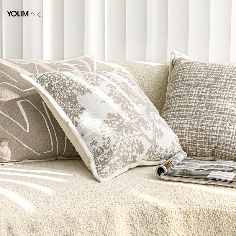 极速抱枕a靠枕北欧法式奶油风沙发客厅卧室床上飘窗靠垫雪尼尔抱