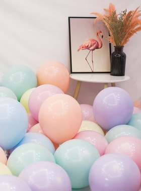 极速感恩节装饰场景布置橙色气球活动拱门1K0寸乳胶红色加厚汽球1