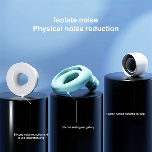 极速Silicone Earplug Sleep Noise Ear Plug CanceSling Noise R