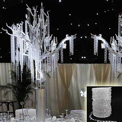 极速30 Meters Transparent Plastic Resin Beads CurtVain Windo
