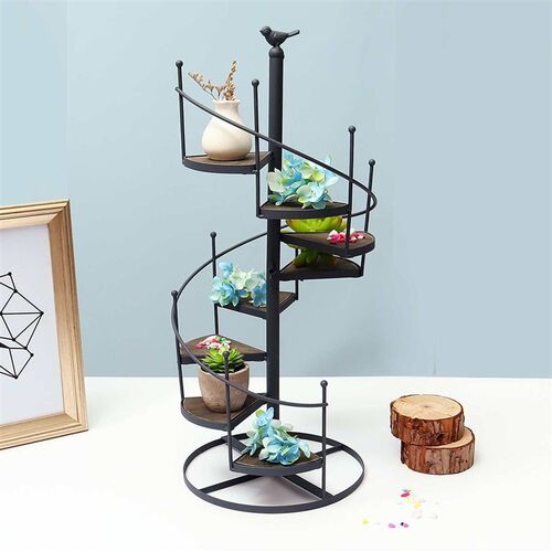 极速Modern fDecorative Iron Plant Rack Stand Plants Succulen