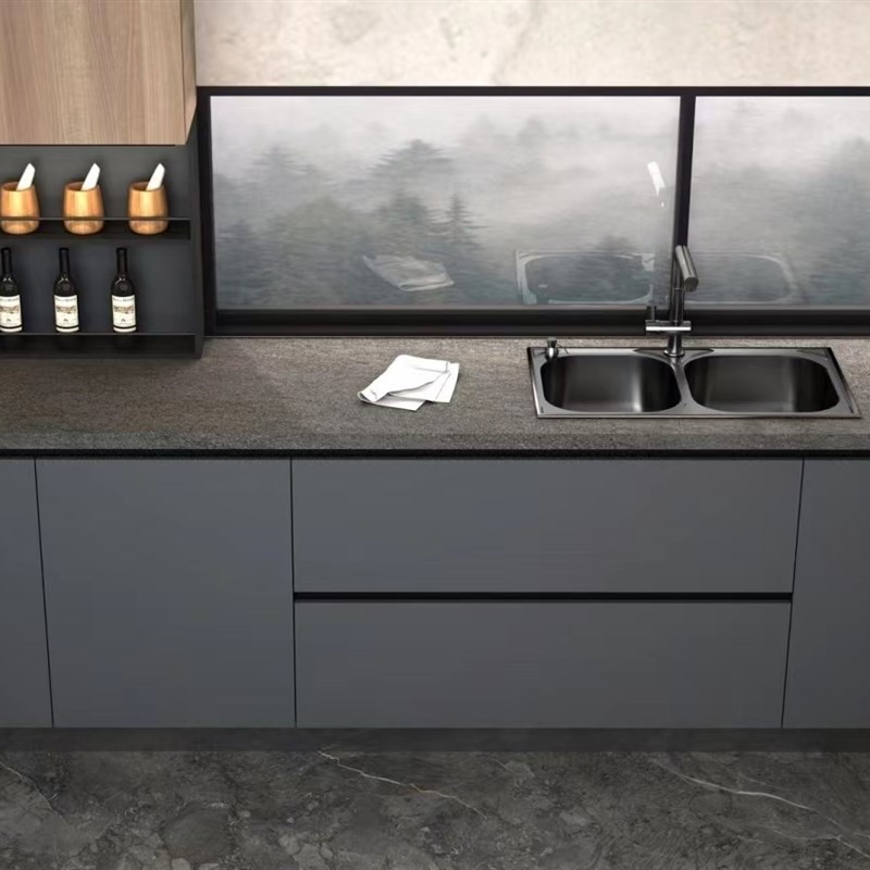 极速岩板背景墙g800X2600X15mm现代简约客饭厅电视墙岛台整体橱柜