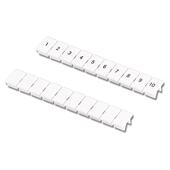 印字标记条 2.5B 极速ZB6 数s字1 100接线端子标签 标记皮