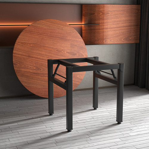 极速品质圆d桌面板木餐桌饭桌大台面带玻璃转盘20家用15人商用折