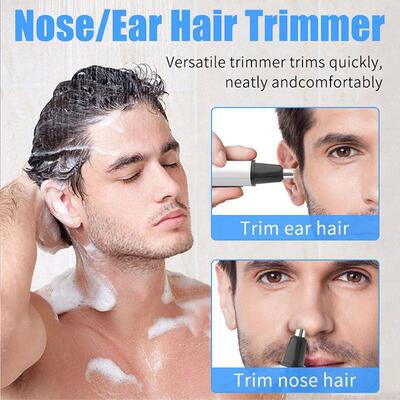 极速Electrifc Nose Hair Trimmer Mens Nose And Ear Remover A