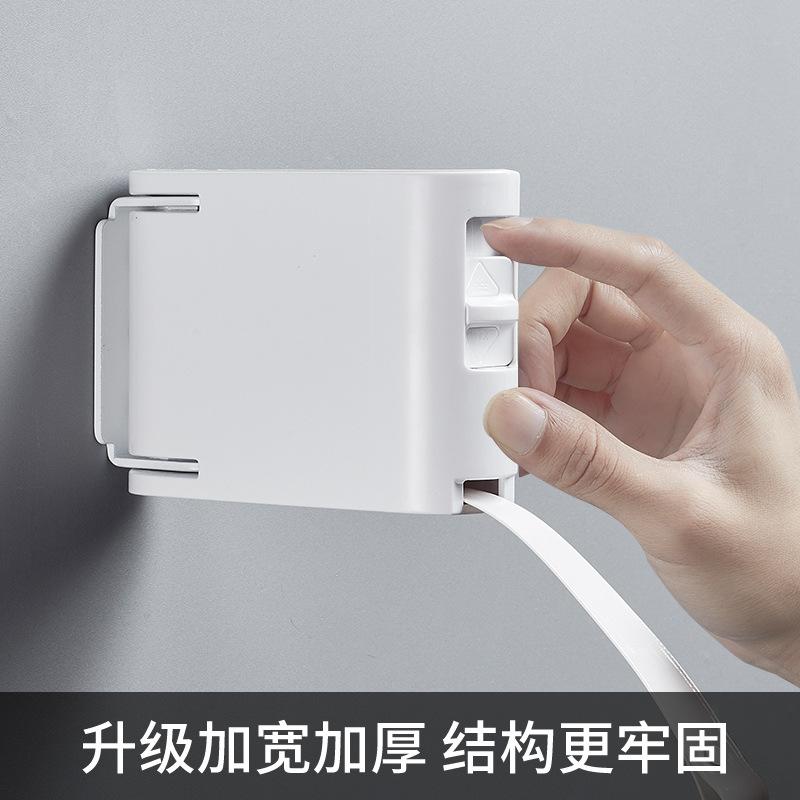 极速晾衣绳免打孔隐形室内伸缩阳台神器衣架衣服凉绳子Z晒钢丝室