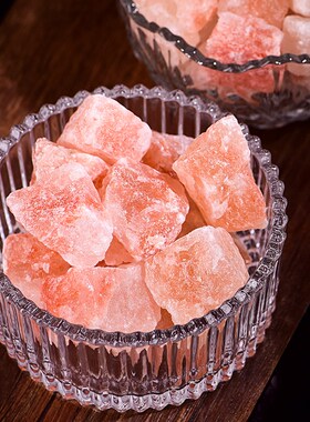 新品喜马拉雅净化盐玫瑰粉粗x盐净宅大颗粒御守盐摆件天然乔迁家