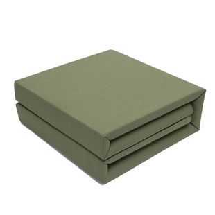 极速学生内务宿舍绿色好叠被子蓝色手工定型被胎R心可盖豆腐块被