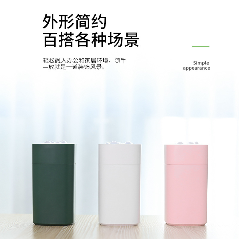 极速创意USB加湿器小型大容x量家用桌面办公静音超声波车载大雾香