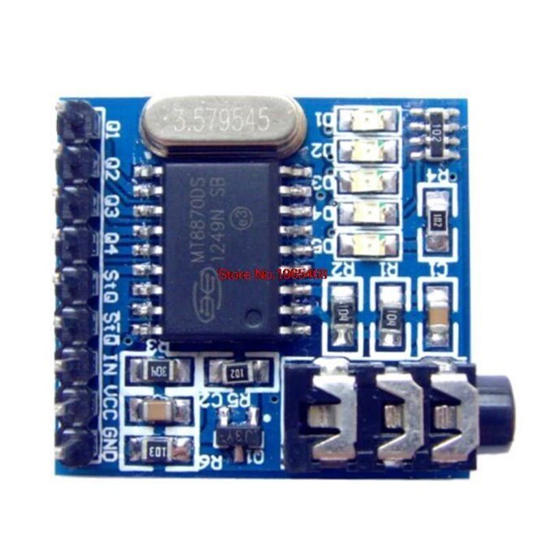 极速5 pcslot DTMF MT8870 Voice decoding modOule phone module