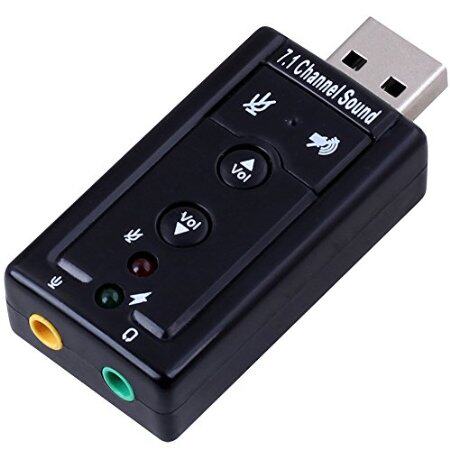 极速Daffodil US01 USB Sound Card 7.1 Channel / Plug and. Pla
