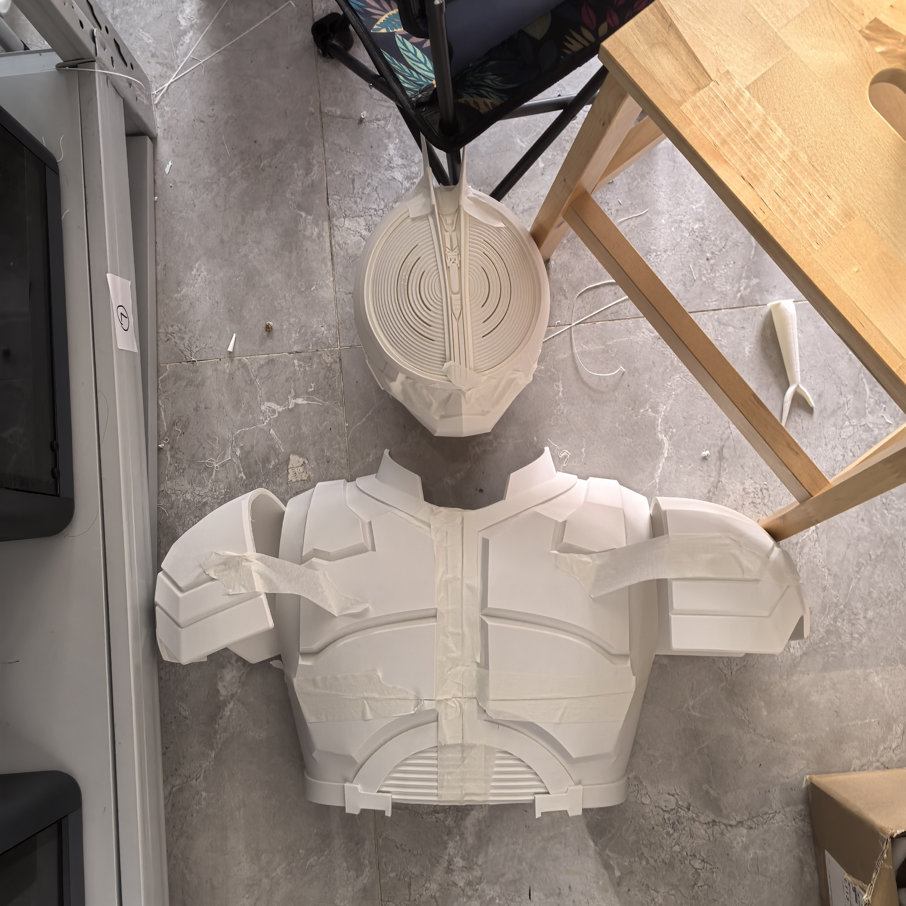 假面骑士faiz555--头盔--胸甲-肩甲3d打印pla材料无毒cosplay道具