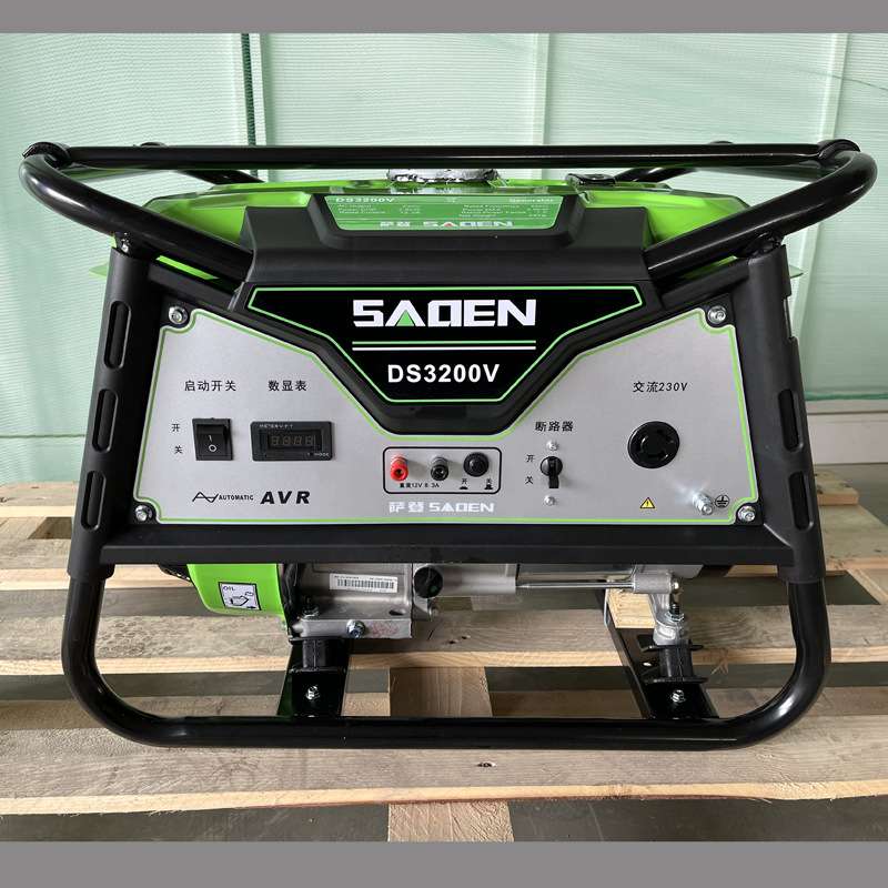上海萨登3000W单相开架汽油发电机DS3200V