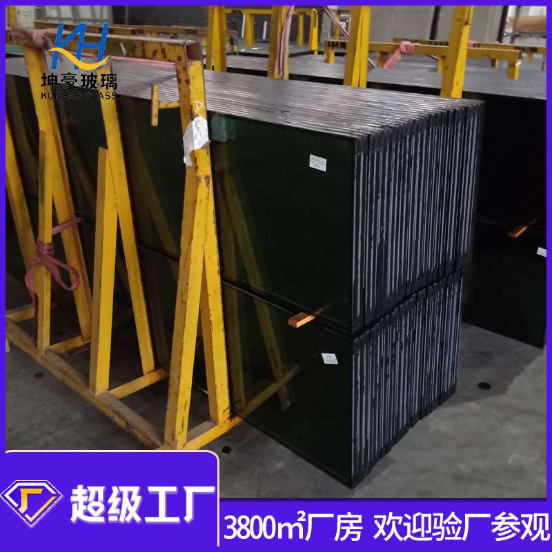 玻璃厂家生产 5+9A+5 双层 中空钢化玻璃LOV_E 中空镀膜钢化玻璃