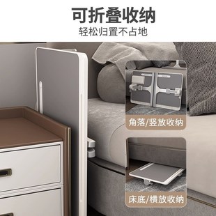 床上小桌子可h升降电脑桌学生宿舍折叠桌简约家用简易Z卧室学习书