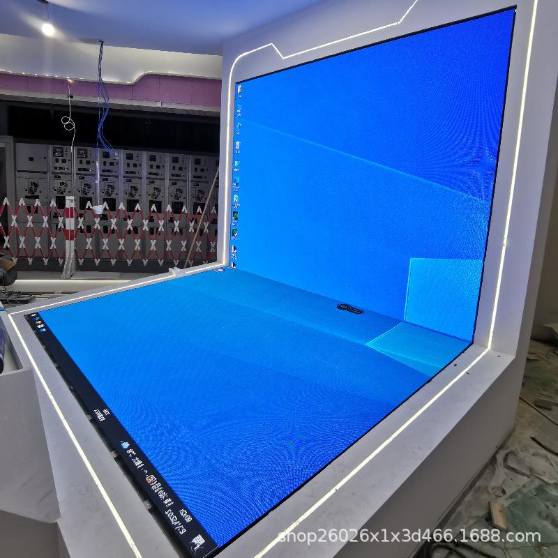 室内LED全彩屏p2.5/p2/p1.86/p1.6软模组异形屏圆柱屏弧形球形屏