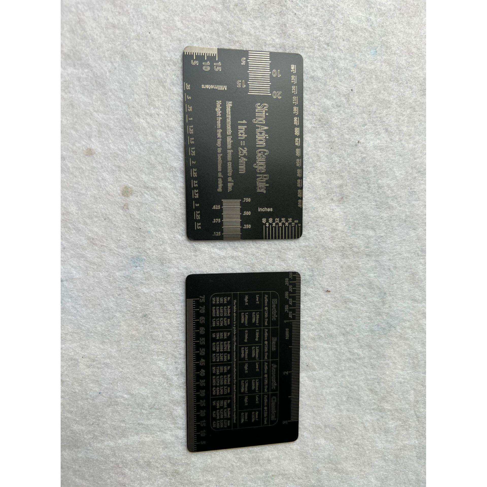 弦距卡尺吉他电木民谣吉他贝斯调节测量弦高调琴颈扳手工具