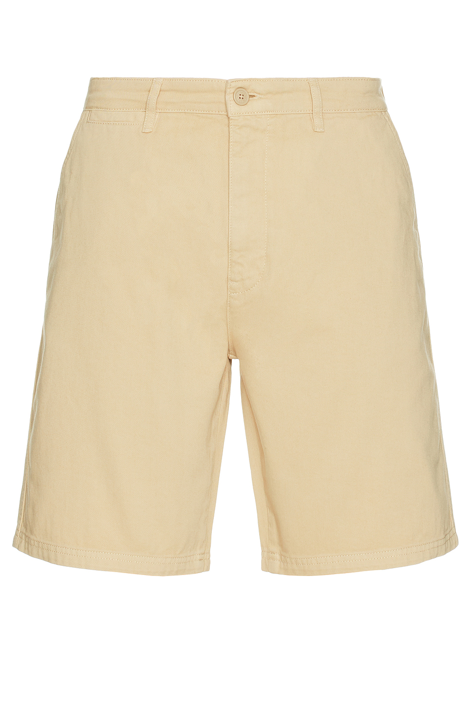 Guess JeansREGULAR 斜纹棉布短裤 休闲时尚潮流男REVOLVE  棕黄