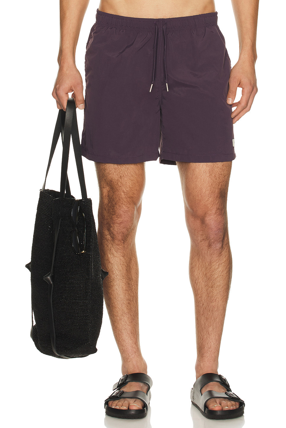 Bather Solid Classic Swim Trunk 休闲时尚潮流男REVOLVE  紫色