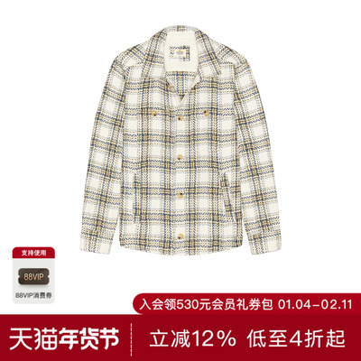 Marine Layer MAX HERRINGBONE 外套式衬衫 休闲时尚潮流男REVOLV