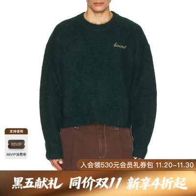 Bound 毛衣 休闲时尚潮流男REVOLVE  深绿色