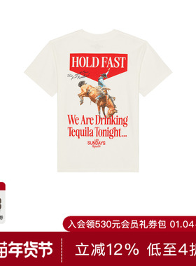 Los Sundays THE HOLD FAST T恤 休闲时尚潮流男REVOLVE  米色