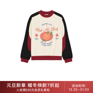 毛衣 Luck 休闲时尚 潮流男REVOLVE Burgundy Wish Black