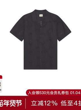 Marine Layer衬衫 休闲时尚潮流男REVOLVE  藏青色