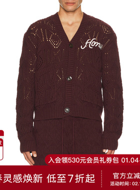 Honor The Gift CABLE 开衫 休闲时尚潮流男REVOLVE  酒冬季保暖
