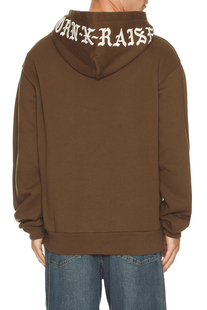 EMBROIDERED Raised 连帽衫 休闲时尚 棕色 Born 潮流男REVOLVE