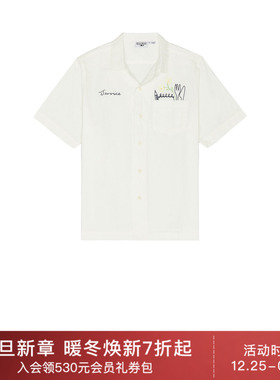 Service Works NECESSITIES 短袖衬衫 休闲时尚潮流男REVOLVE  白