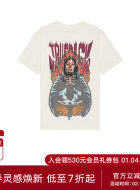 【新品】True Religion REVOLVE T恤 白色潮流时美国官网直邮进口