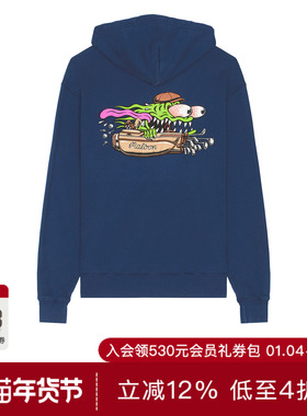 Malbon Golf FESQUE 连帽衫 休闲时尚潮流男REVOLVE  蓝色