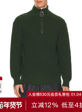 JW Anderson HALF 套衫 休闲时尚潮流男REVOLVE  深绿色