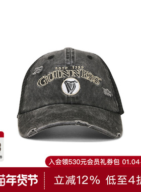 Philcos GUINNESS 1759 帽类 休闲时尚潮流男REVOLVE  黑色