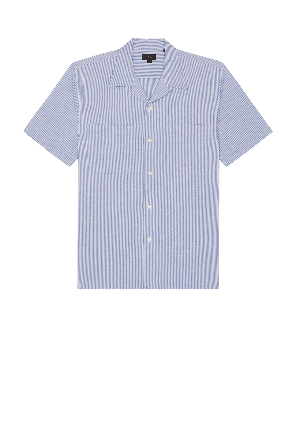 Vince2 POCKET 短袖衬衫 休闲时尚潮流男REVOLVE  蓝色