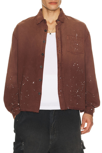 BILLY 潮流男REVOLVE 短款 休闲时尚 红色 衬衫 Rlyk