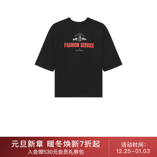 Chavarria 潮流男REVOLVE CASA 休闲时尚 黑色 T恤 Willy