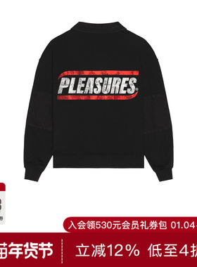 Pleasures GENTLE POLO卫衣 休闲时尚潮流男REVOLVE  黑色