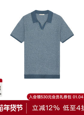 Marine Layer LIAM 毛衣 POLO衫 休闲时尚潮流男REVOLVE  蓝色